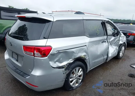 2016 Kia Sedona Lx из США, поврежденный, VIN KNDMB5C11G6188094